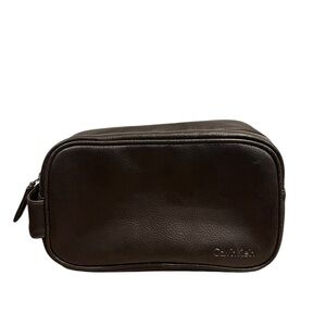 Calvin Klein Obsession Cosmetic Bag Dark Brown